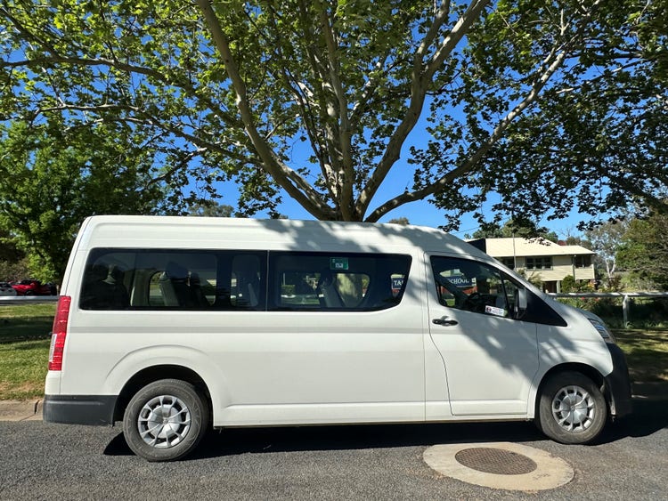 This is a photo of one of the local buses.